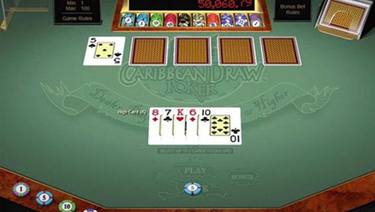 Caribbean Draw Poker لقطة الشاشة 1
