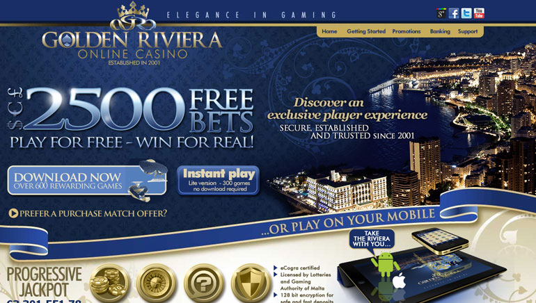 Golden Riviera : اركب الكازينو