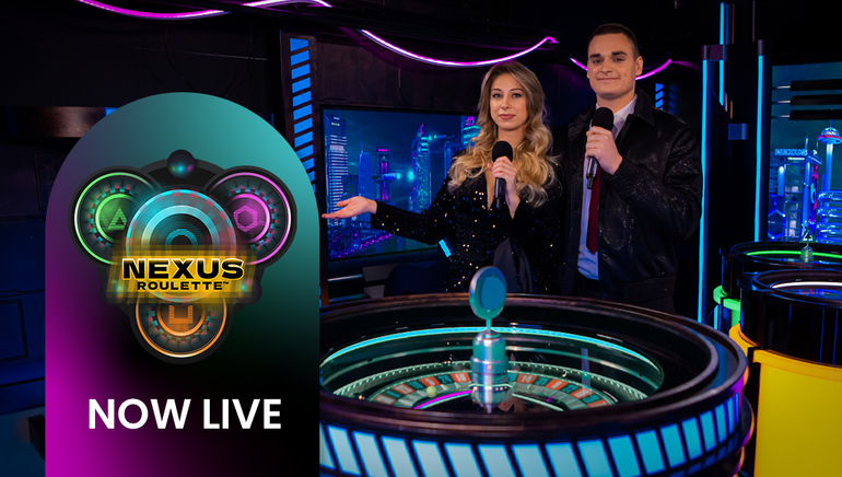 لعبة ™Nexus Roulette: شركة ™OnAir Entertainment تكشف عن لعبة من المستقبل