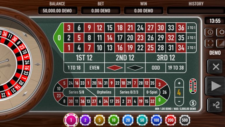 Titan roulette deluxe Screenshot