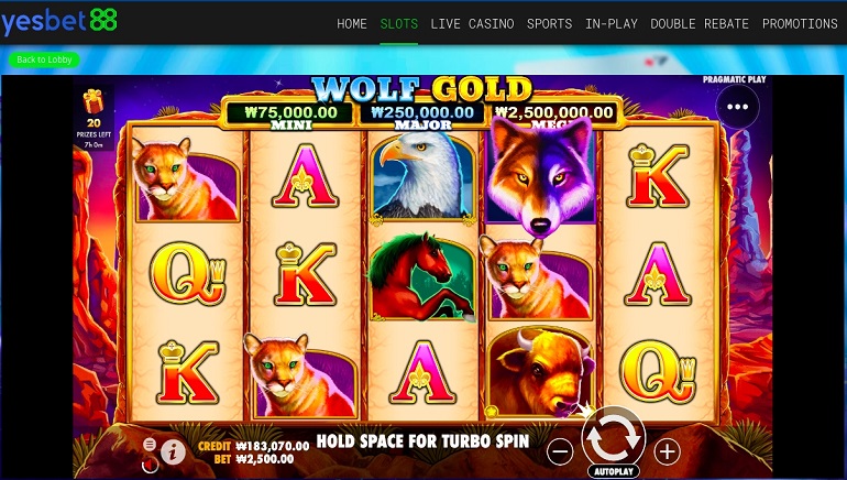 كازينو Yesbet88 لقطة الشاشة 1